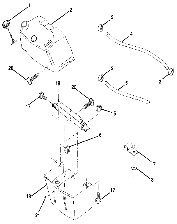 Dash Diagram and Parts List for 917256930  Craftsman Lawn Tractor