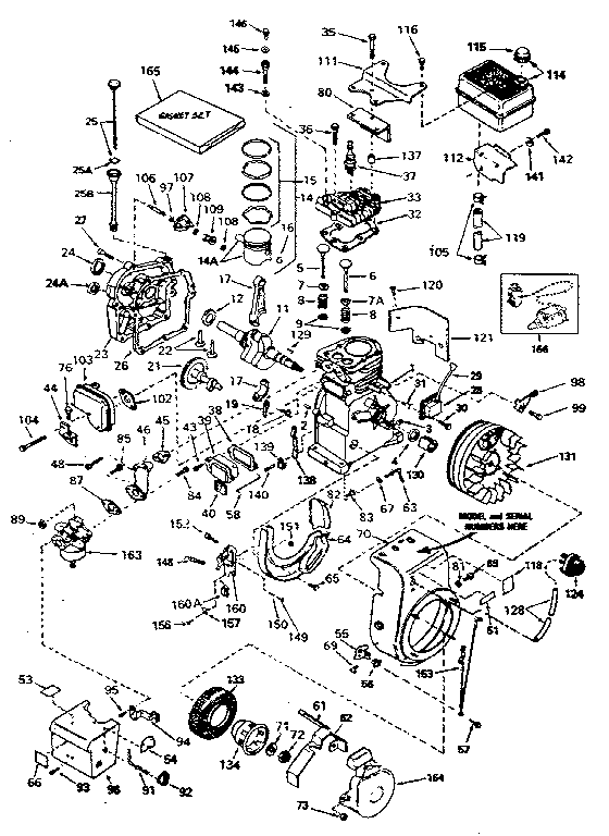 Solid State Ignition Diagram and Parts List for 143754142  Craftsman Engine