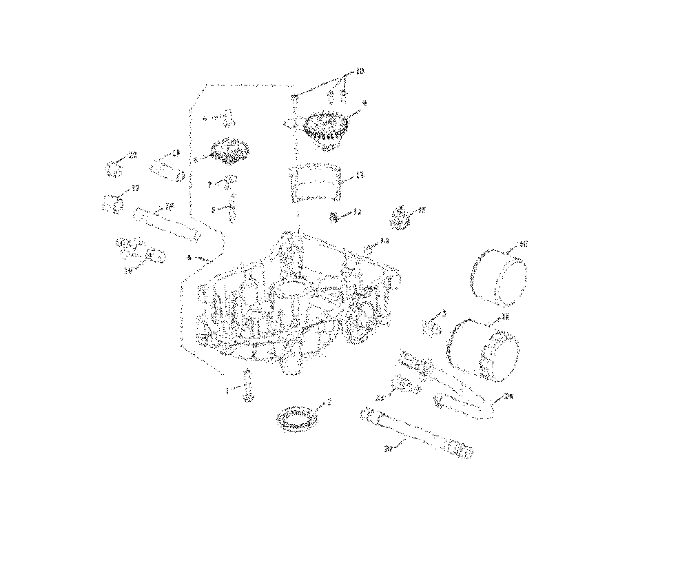 Lubrication Diagram and Parts List for CMXGRAM1130044  Craftsman Lawn Tractor