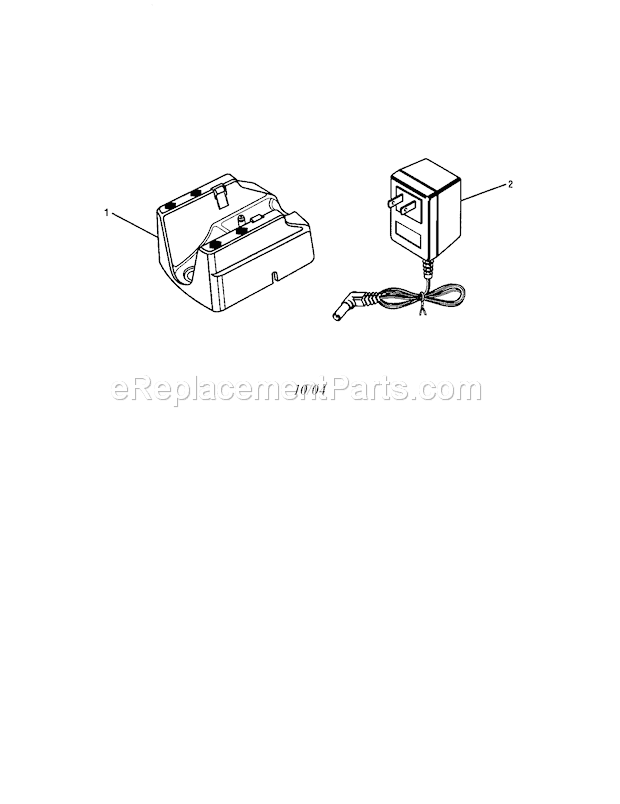 Page A Diagram and Parts List for 315111372  Craftsman Electric Drill