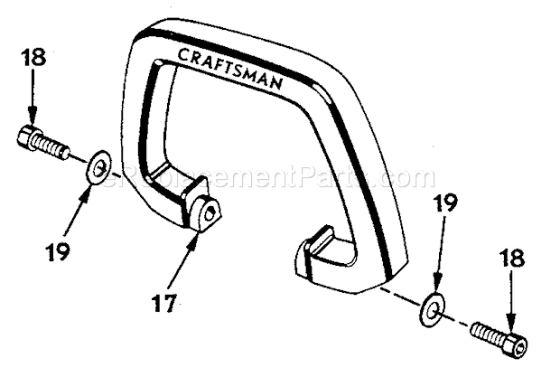 Page C Diagram and Parts List for 315115050  Craftsman Sander Polisher