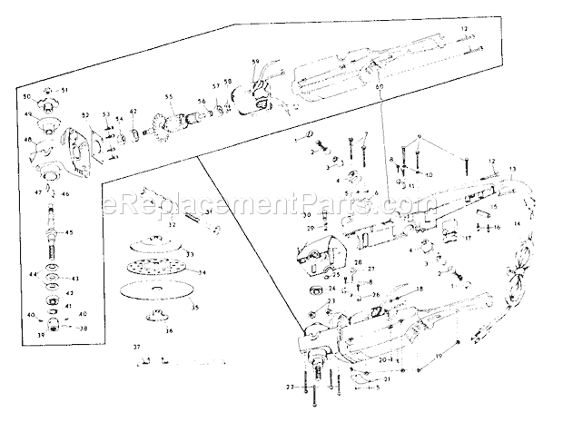 Unit Parts Diagram and Parts List for 31511531  Craftsman Sander Polisher
