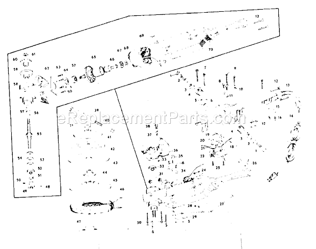 Unit Parts Diagram and Parts List for 31511540  Craftsman Sander Polisher