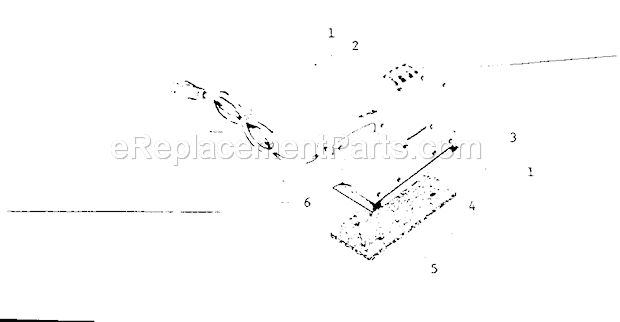 Unit Parts Diagram and Parts List for 31511601  Craftsman Sander Polisher