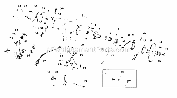 Unit Parts Diagram and Parts List for 31511800  Craftsman Circular Saw