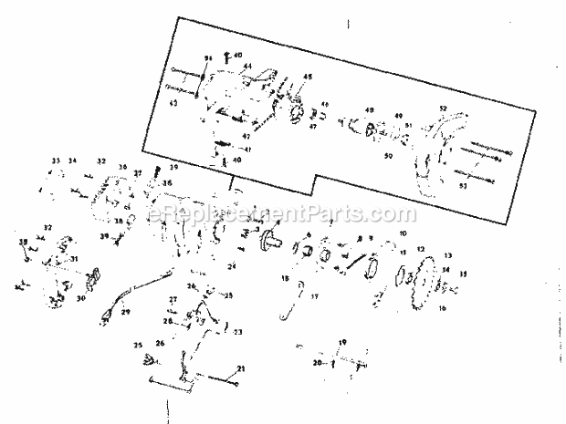 Unit Parts Diagram and Parts List for 31511811  Craftsman Circular Saw