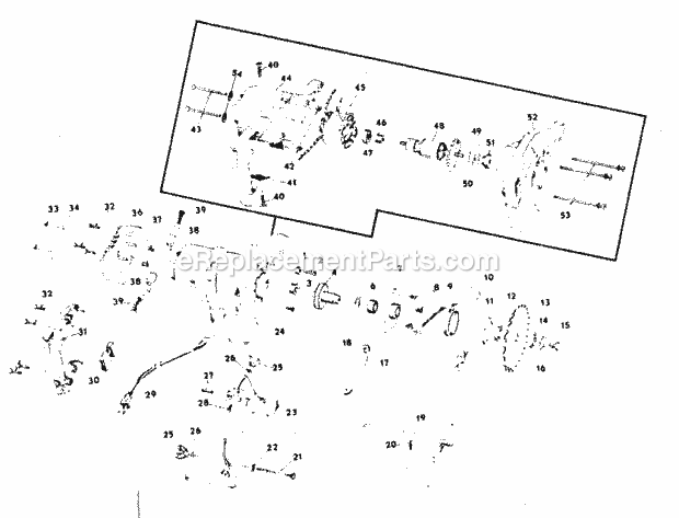 Unit Parts Diagram and Parts List for 31511823  Craftsman Circular Saw