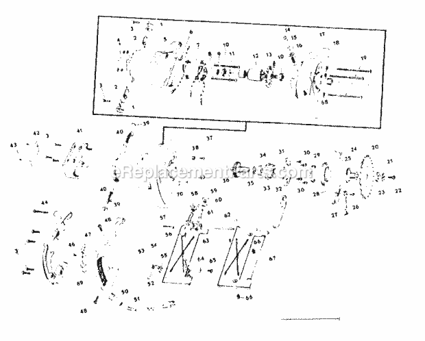 Unit Parts Diagram and Parts List for 31511860  Craftsman Circular Saw