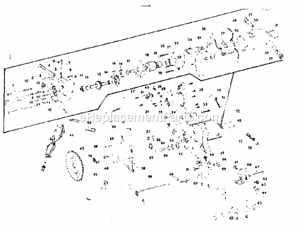Unit Parts Diagram and Parts List for 31511871  Craftsman Circular Saw