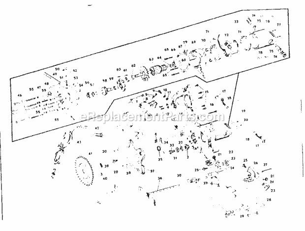 Unit Parts Diagram and Parts List for 31511877  Craftsman Circular Saw