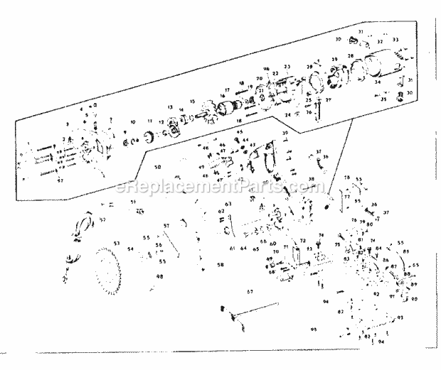 Unit Parts Diagram and Parts List for 31511881  Craftsman Circular Saw