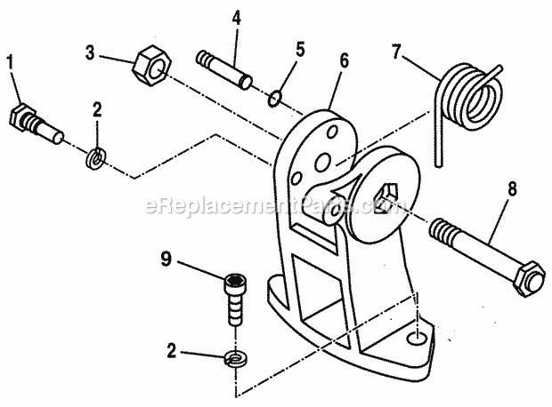 Page B Diagram and Parts List for 315212400  Craftsman Miter Saw