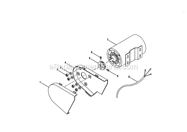 Figure F Diagram and Parts List for 315228510  Craftsman Table Saw