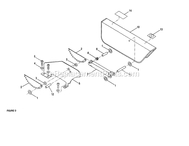 Blade Guard Diagram and Parts List for 315248200  Craftsman Table Saw