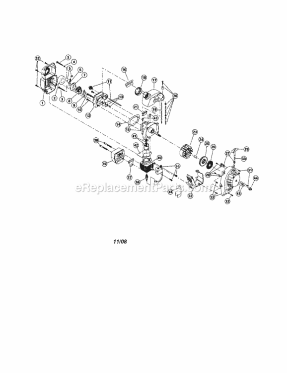Page A Diagram and Parts List for 31679415  Craftsman Leaf Blower / Vacuum