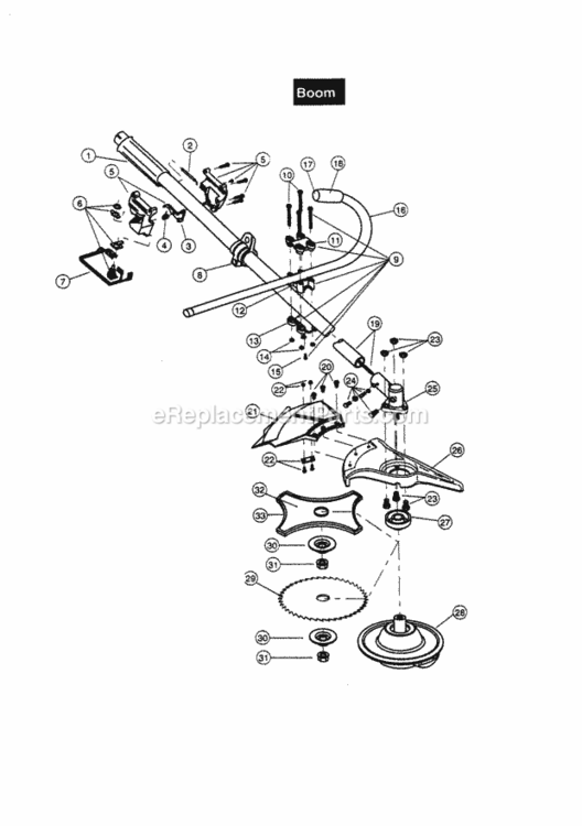 Page B Diagram and Parts List for 316795230  Craftsman Trimmer