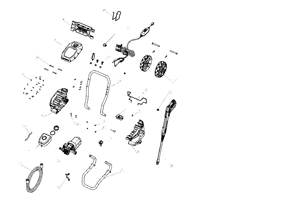 Diagram Diagram and Parts List for CMEPW1900 Type 1 Craftsman Pressure Washer