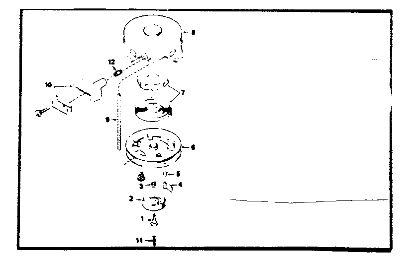 Rewind Starter No. 590420a Diagram and Parts List for 143364102  Craftsman Engine