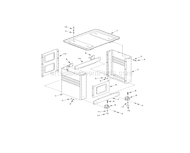 Mill Drill Stand Diagram and Parts List for 351211970  Craftsman Drill Press