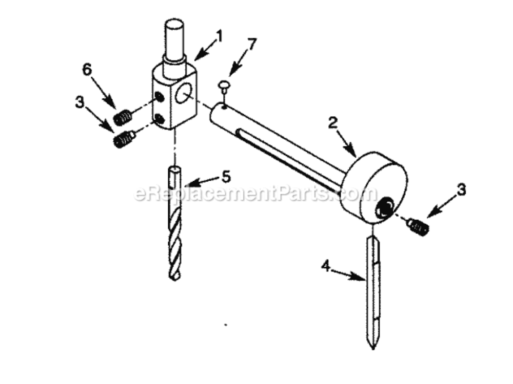 Cutter Diagram and Parts List for 351252930  Craftsman Circular Saw