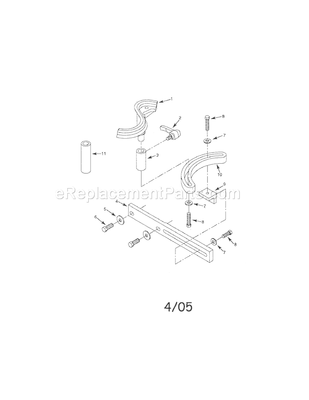 Page A Diagram and Parts List for 351298481  Craftsman Lathe