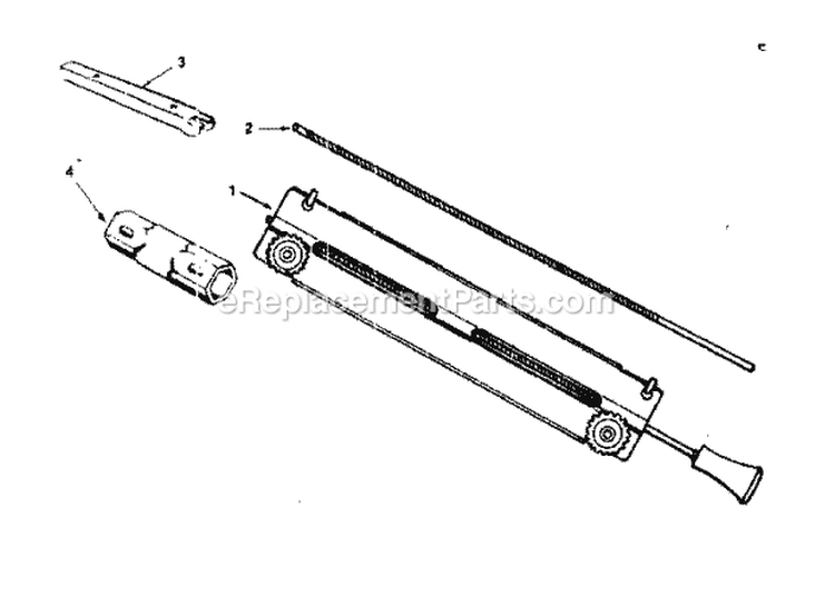 Maintenance Kit Diagram and Parts List for 358350852  Craftsman Chainsaw