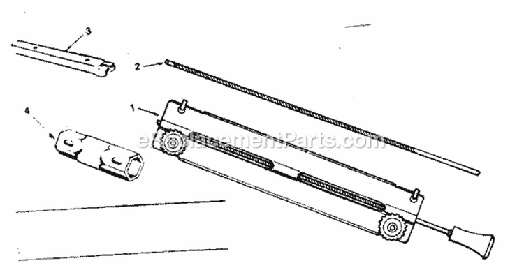 Maintenance Kit Diagram and Parts List for 358350860  Craftsman Chainsaw