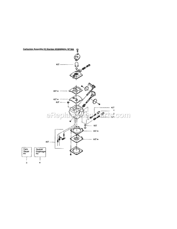 Page C Diagram and Parts List for 358773110  Craftsman Edger