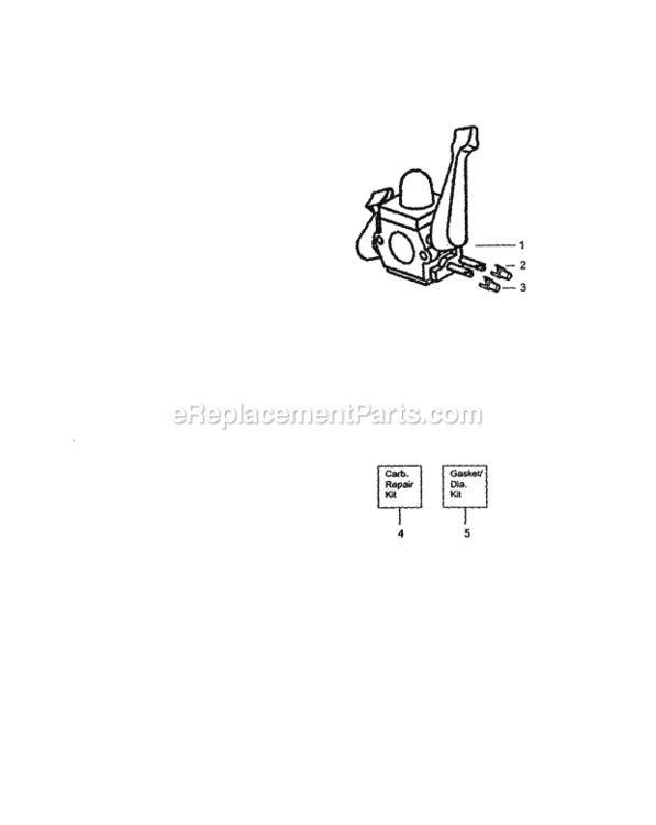 Page D Diagram and Parts List for 358794340  Craftsman Leaf Blower / Vacuum