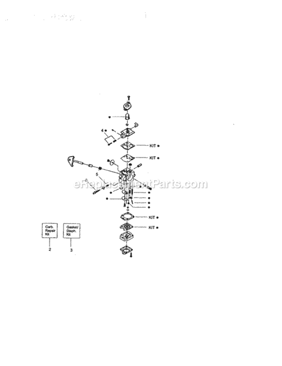 Page C Diagram and Parts List for 358796050  Craftsman Trimmer