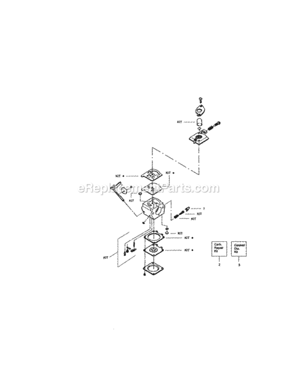 Page C Diagram and Parts List for 358797010  Craftsman Leaf Blower / Vacuum