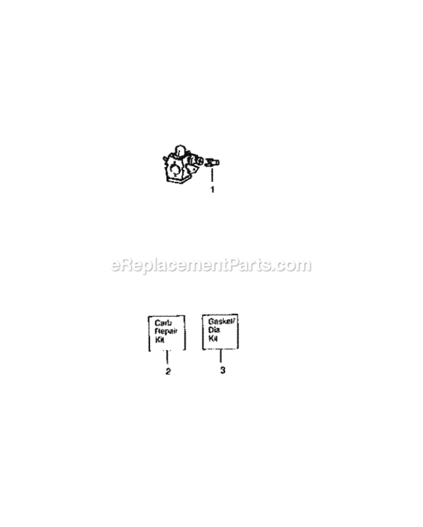 Page C Diagram and Parts List for 358797030  Craftsman Leaf Blower / Vacuum