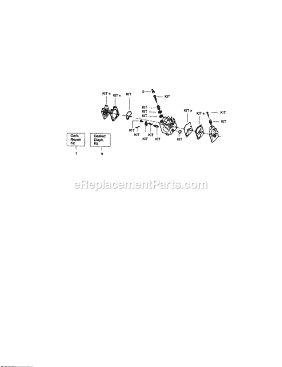 Page C Diagram and Parts List for 358797251  Craftsman Leaf Blower / Vacuum