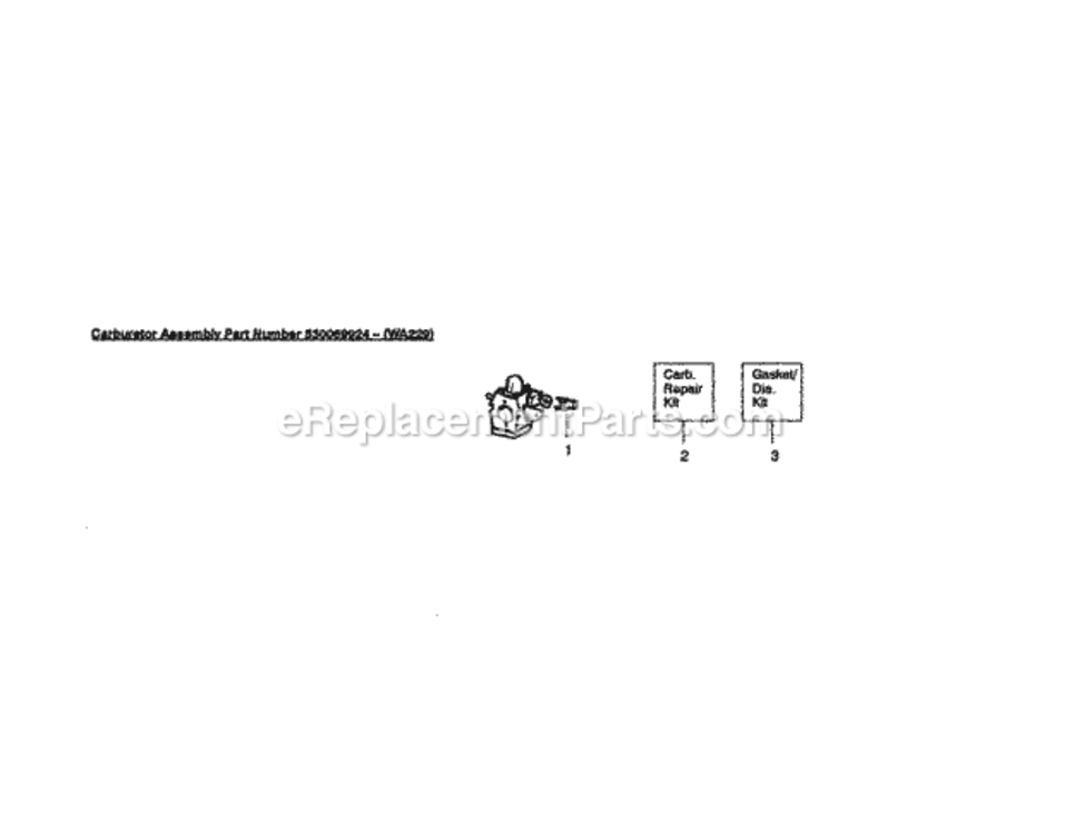 Page D Diagram and Parts List for 358797310  Craftsman Leaf Blower / Vacuum