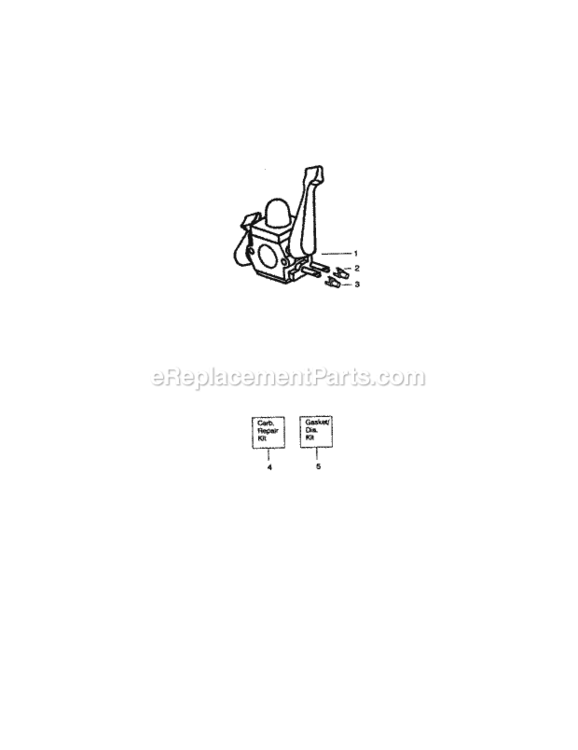 Page C Diagram and Parts List for 358797340  Craftsman Leaf Blower / Vacuum