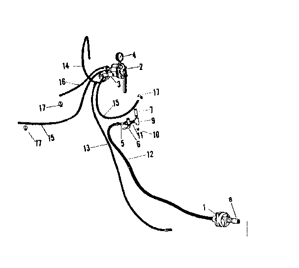Pump And Valve Diagram and Parts List for 47162860  Craftsman Pressure Washer