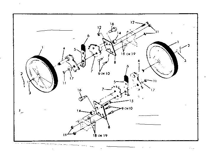 Replacement Parts Diagram and Parts List for 917802211  Craftsman Lawn Tractor