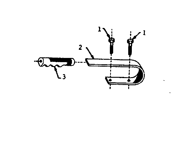 Handle Diagram and Parts List for 5803100-6  Craftsman Engine