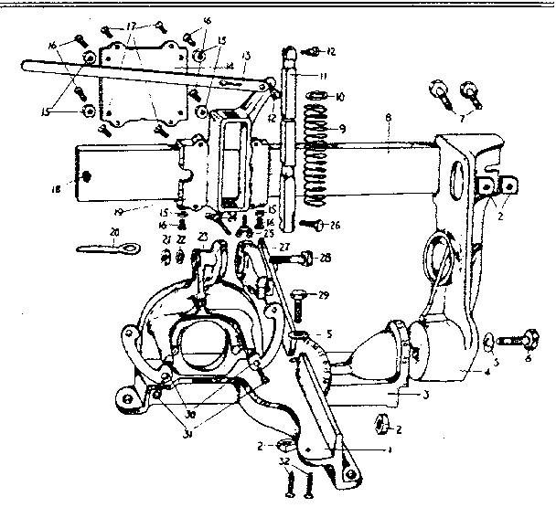 Radial Arm Saw & Drill Press Diagram and Parts List for 33518410  Craftsman Table Saw Accessories