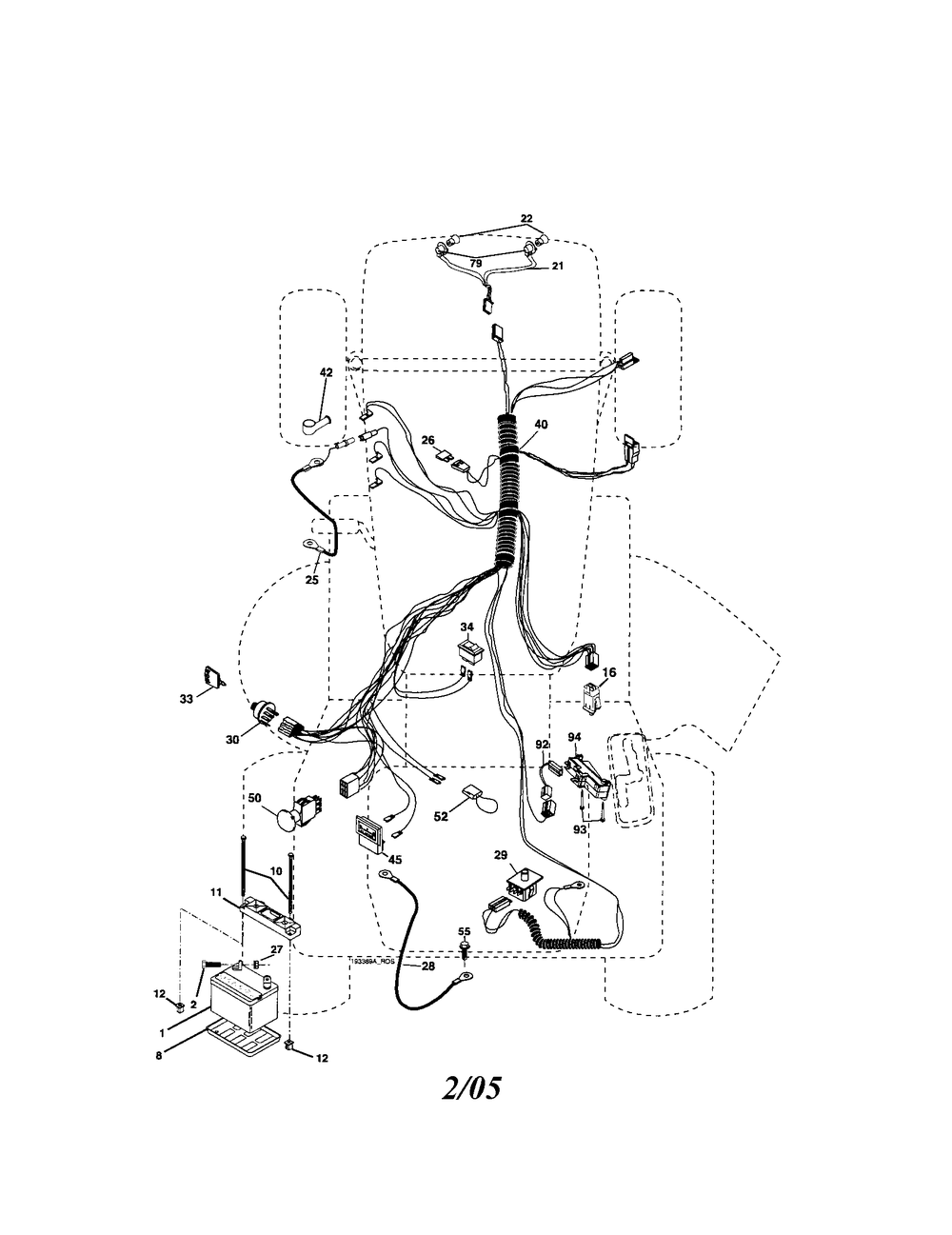 Diagram Diagram and Parts List for 917275900 Type 0 Craftsman Lawn Tractor