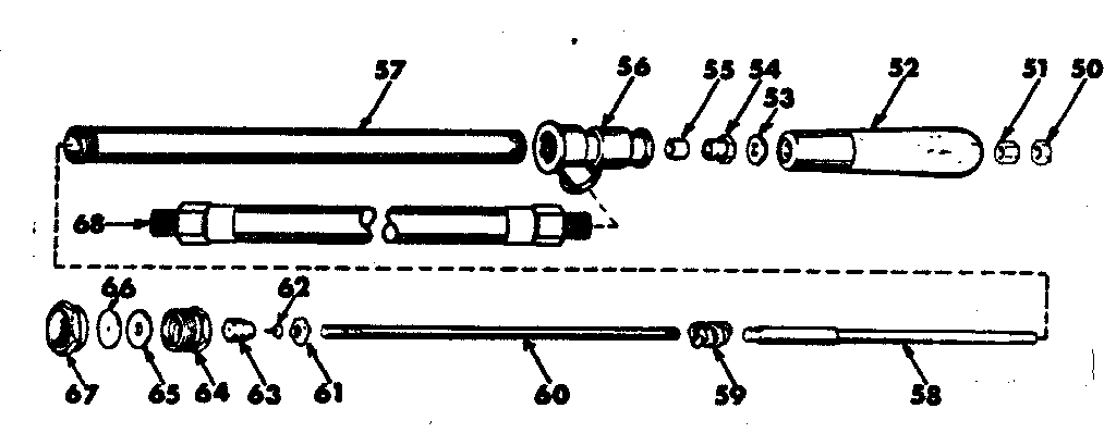 5270321 Spray Gun Diagram and Parts List for 471450050  Craftsman Pressure Washer