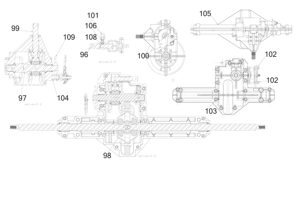 Diagram Diagram and Parts List for CMXGRAM201303 Type 2020 Craftsman Lawn Mower