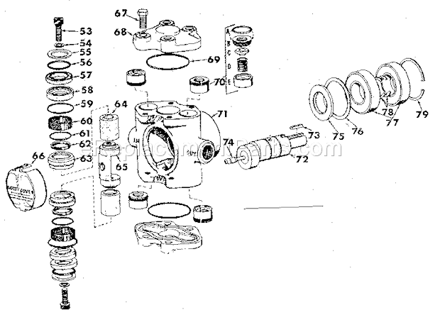 5271747 Pump Diagram and Parts List for 471446880  Craftsman Pressure Washer