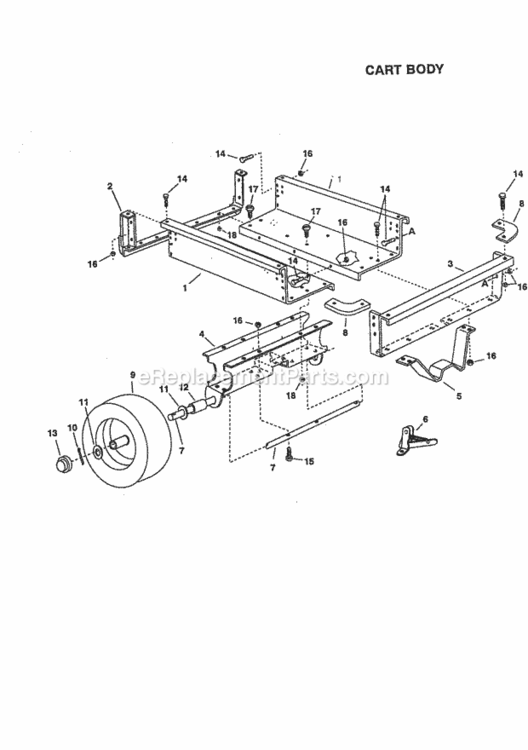 Page D Diagram and Parts List for 48624515  Craftsman Chipper Shredder