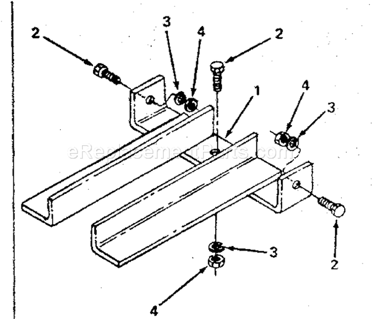 Page C Diagram and Parts List for 48625408  Craftsman Snow Blower
