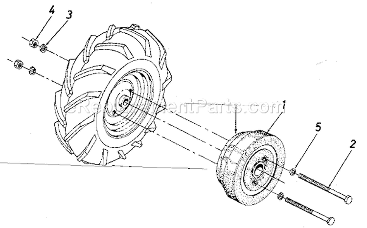 Wheel Weights Diagram and Parts List for 486290541  Craftsman Snow Blower