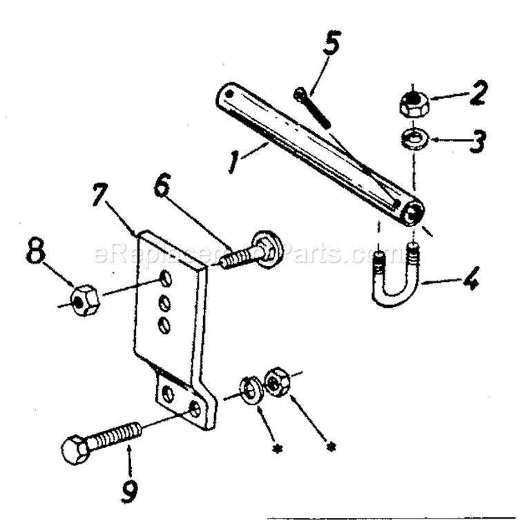 32" Leveling/Snowblower Diagram and Parts List for 486290940  Craftsman Snow Blower