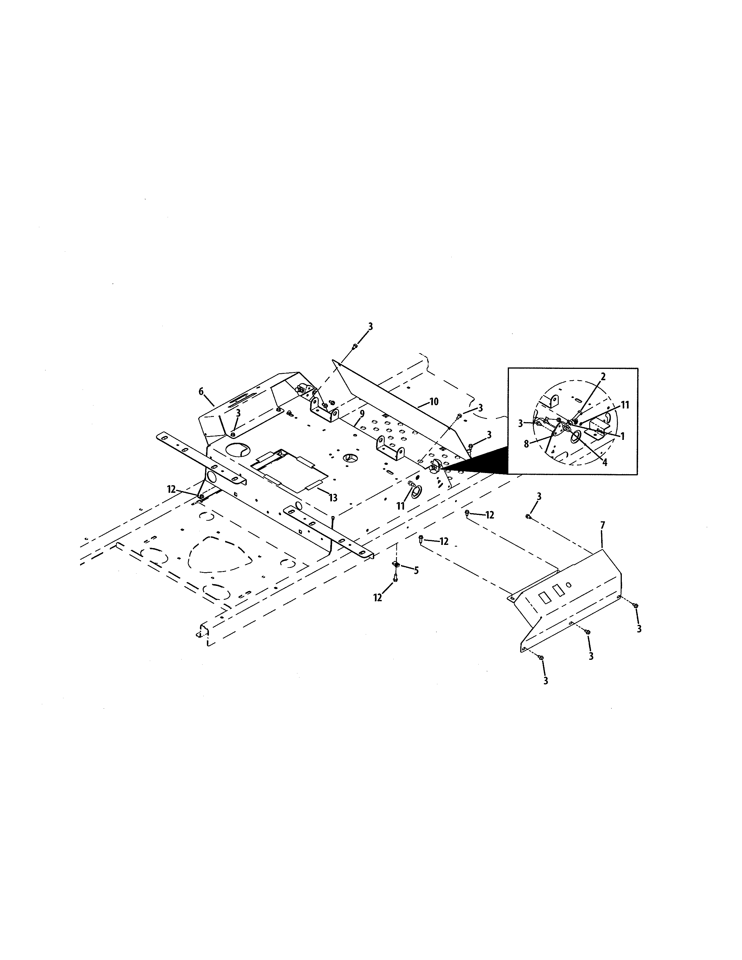 Control Console Diagram and Parts List for 247250030  Craftsman Engine