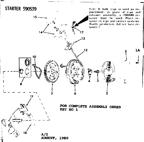 Unit Parts Diagram and Parts List for 143214052  Craftsman Engine