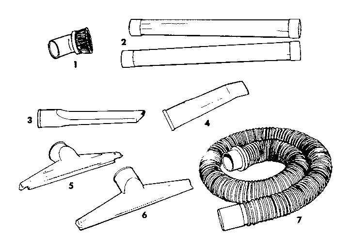 2-1/2" Diameter Plastic Accessories Diagram and Parts List for 113178510  Craftsman Filters & Accessories